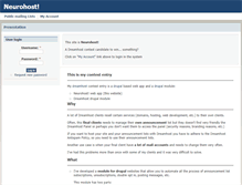 Tablet Screenshot of neurohost.neurofun.com
